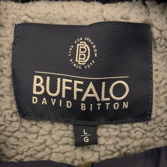 BUFFALO DAVID BITTON Heavy Poly Blend Knit Jacket - Picture 3 of 7